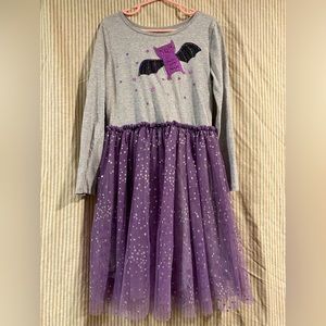 Carters Halloween bat tulle dress